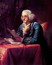 Oil painting Portrait-of-Benjamin-Franklin-David-Martin-Oil-Painting picture