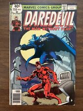 Daredevil #158 1979 Marvel 1st Frank Miller Art On DD 6.0 MID GRADE KEY picture