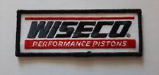 Vintage Wiseco Pistons Cloth Patch Badge Motorcycle Auto Racing Original picture