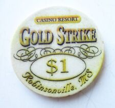 $1.00 Casino Chip GOLD STRIKE Casino Robinsonville MS picture