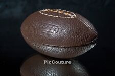 Rare Brand New Coach Brown Leather Football Paperweight #41  100% Authentic picture