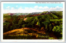 c1960s Rainbow Drive Council Bluffs Iowa Vintage Postcard picture