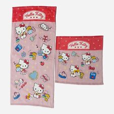 Sanrio Hello Kitty Towel Set of 2. Kawaii Cute Design Import From Japan picture