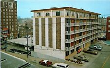 Vicksburg, MS - Downtown Motor Inn Postcard Chrome Unposted Hotel Motel Aerial picture