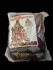 NEW Vintage The Original Snug Sack Medium USA Heritage Quilts Hippie 70s Quilt picture