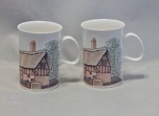 Dunoon England 2 Anne Hathaway's Cottage Mugs picture