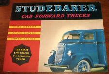 1937 Studebaker Trucks Cab-Forward Original Sales Brochure w/ Pictures COE picture