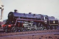 73000 the first BR Standard 4-6-0 brand new @ Neasden 1951 BRE 1629 picture