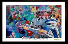 Sale Tom Brady GOAT Premium Art Print Was $129.95 Now $89.95 picture