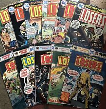 Our Fighting Forces Featuring The Losers 151-162 (no 153) Jack Kirby Run 1974-75 picture