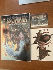 SNOWMAN: A Cold Day in Hell (Cover C) by Matt Martin - COMICSGATE (ALL CAPS) picture