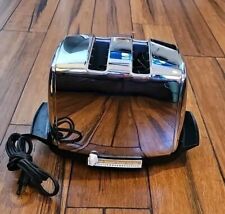 Vintage Sunbeam Model AT W Auto Drop Radiant Controlled 2 Slice Toaster Works picture