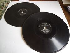 2 Antique Records STANDARD Talking DISC 1-Sided 78 BAKE DAT CHICKEN PIE & Other picture