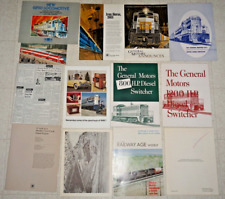 Lot of General Motors Overseas Operations Sales Flyer Brochure Vintage l7 picture