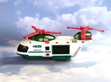2011 HESS Mini TRANSPORT HELICOPTER ~ Rotor Blades & Lights WORK VGUC No Box picture