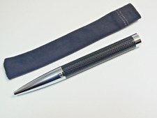 Auth Tag Heuer Shake Ballpoint Pen Carbon Surface Mint Rare w/Pouch picture