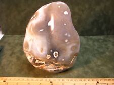 3.4lbs 6.5inches ORCA AGATE CHACEDONY QUARTZ FREEFORM GREAT LOOKING SPECIMEN picture