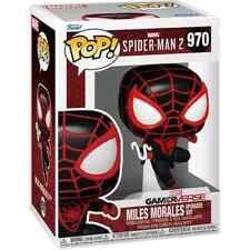 Spider-Man 2 Game Miles Morales Suit Funko Pop Vinyl Figure #970 Imperfect Box picture