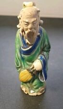 Antique Chinese Shiwan Mudman Pottery Figurine picture