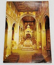Vintage Postcard Pecs Catholic Cathedral Hungary Interior Church View P2 picture