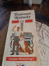 TENNESSEE KENTUCKY ENCO GAS STATION MAP 1969 picture