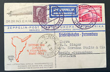 ~1932 Zeppelin SudAmerica Fahrt~Germany to Brasil     (Y15) picture