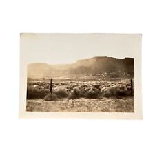 Vtg B&W Photo Found 1940 Spokane Washington Beautiful Mountain Scenery Snapshot picture