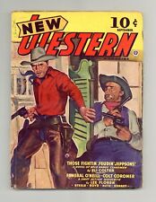 New Western Magazine Pulp 2nd Series Sep 1943 Vol. 6 #4 VG- 3.5 picture
