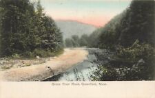 c1905 Green River Road Scene View Greenfield MA P558 picture