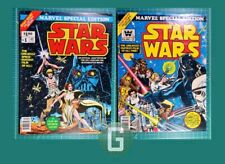 Star Wars #1-2 (1977) Marvel Special Edition Comic Large Treasury Comic Book Lot picture