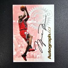 Michael Jordan Facsimile Signature Bulls ACEO Custom Design 2.5