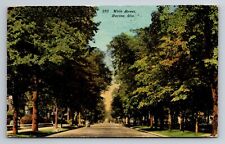 Main Street Racine Wisconsin Vintage Posted 1911 Postcard picture