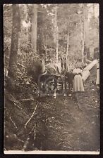 Spectacular RPPC of a Woman Logger. Tillamook, Oregon. C 1910 Logging Interest  picture