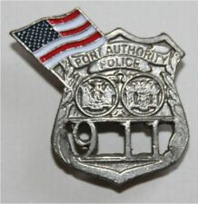 9-11 PORT AUTHORITY POLICE w/ FLAG COMMEMORATIVE LAPEL PIN 23RD MEMORIAL YEAR picture