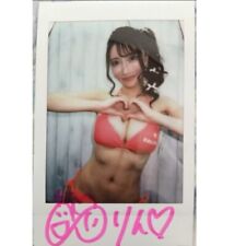 Rin Hachimitsu Polaroid Photocard Cheki Signed Japanese Idol picture