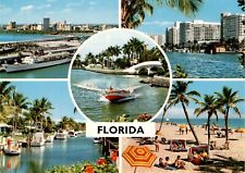 BEAUTIFUL FLORIDA, Vintage Chrome Postcard picture