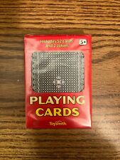 NEW Toysmith Playing Cards Black Geometric Design picture