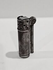 VINTAGE DUNHILL STERLING SILVER USA WWII SERVICE TRENCH LIGHTER picture