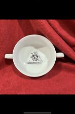 Ann Chapman, Galena IL 2 Handled Porcelain/Ceramic Soup Cup  picture