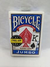 2013 Bicycle Blue Back Jumbo Playing Cards Sealed picture