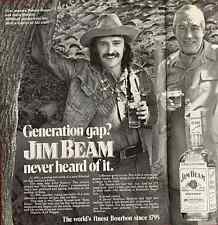 Jim Beam ad  - Dennis Hopper & John Huston - 1973 -  picture