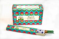  Namaste India Traditional Incense Sticks Myrrh box for 12 Packs 15gr picture