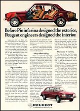 1975 Peugeot 504 Pininfarina Vintage Advertisement Print Art Car Ad J636A picture