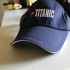 RMS TITANIC CAP, MESH BACK AND ADJUSTABLE, LOOK LIKE A MEMBER OF THE FILM CREW picture