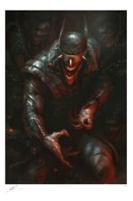 Sideshow Fine Art Print: Batman Who Laughs. Signed By Richard Luong #91/#350 picture