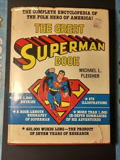The Great Superman Book Michael Fleischer 1978. Original Printing picture