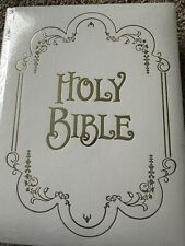 Holy Bible Catholic Family Record Edition White Sealed Hardcover NEW picture