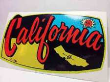 California Vintage Style Travel Decal / Vinyl Sticker, Luggage Label picture
