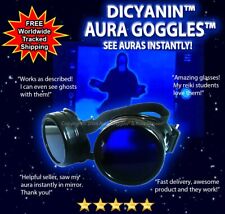 OFFICIAL DICYANIN AURA GOGGLES energy reiki emf evp hunting ouija ghost wicca qi picture