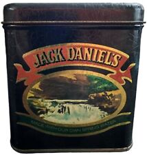 Jack Daniel's Old No. 7 Tennessee Whiskey Collectible Vintage Tin Square Box. picture